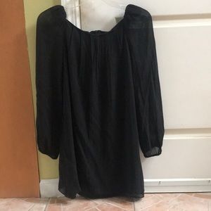 Flowy black tunic